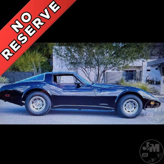 1978 CHEVROLET 25TH ANNIVERSARY CORVETTE VIN: 1Z87L85434853 T-TOP COUPE