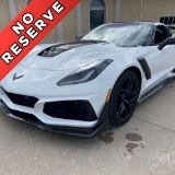 2019 CHEVROLET CORVETTE ZR1 VIN: 1G1Y52D98K5801735 2 DR COUPE