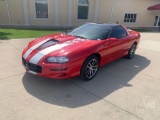 2002 CHEVROLET CAMARO VIN: 2G1FP22G422122124 T-TOP