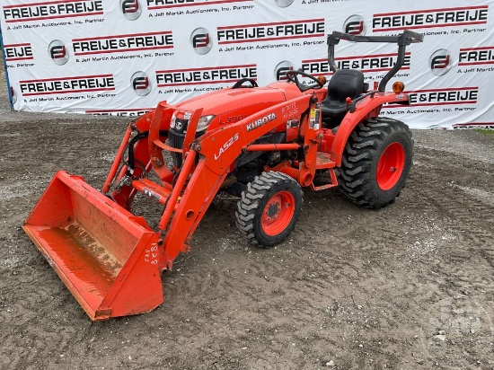 2017 KUBOTA L3901 4X4 TRACTOR W/ LOADER SN: 73503