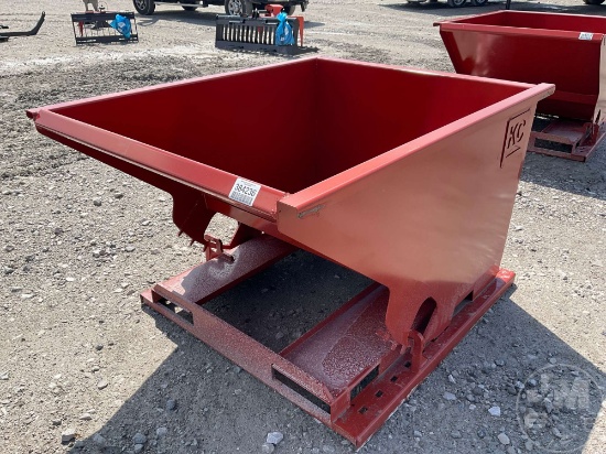 STANDARD DUTY 1.5 CY CAPACITY DUMPING HOPPER