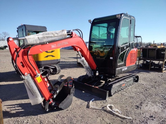 UNUSED 2025 AGT QNT50R MINI EXCAVATOR SN: QNT50R25011800005