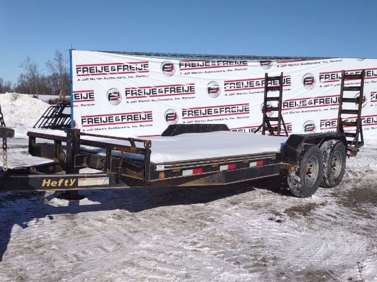 2017 HEFTY EQUIPMENT TRAILER 6'6"X16' VIN: 5NKBC182XHP009648