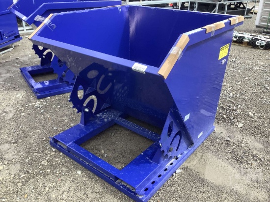 STANDARD DUTY 1 CY CAPACITY DUMPING HOPPER