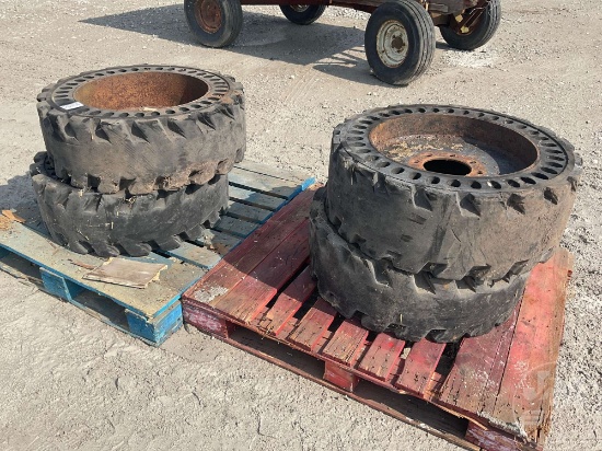 SOLIDFLEX SOLID TIRES WITH WHEELS