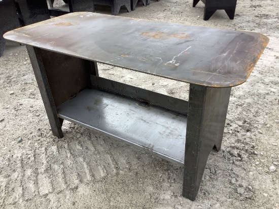 30" X 57" WELDING TABLE