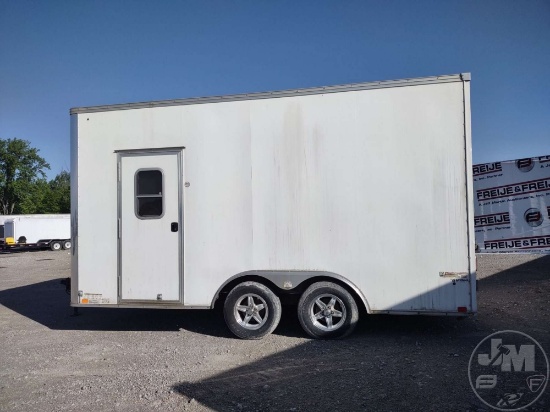 2014 UNITED TRAILERS UNITED TRAILERS ENCLOSED TRAILER 6'6"X14' VIN: 56JTE1626EA133147