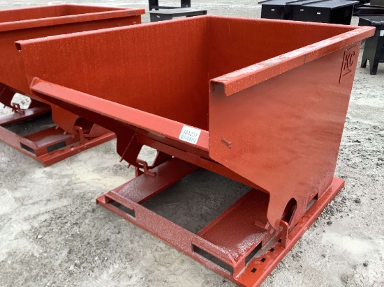 STANDARD DUTY 2 CY CAPACITY DUMPING HOPPER