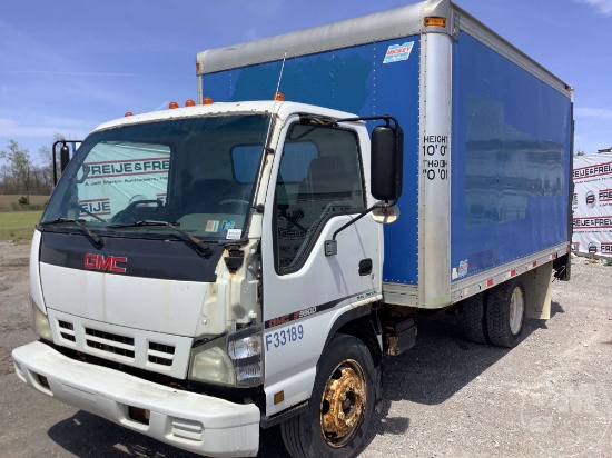 2006 GMC W5 SINGLE AXLE VAN TRUCK VIN: J8DE5B16167900037