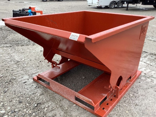STANDARD DUTY 1.5 CY CAPACITY DUMPING HOPPER