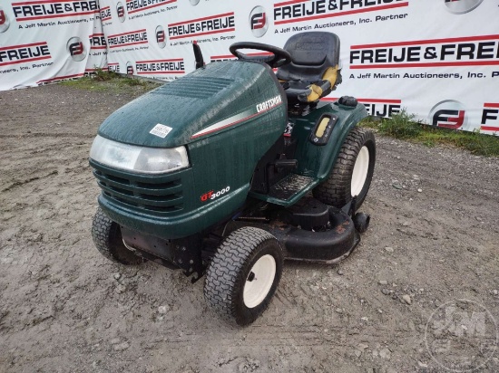 1998 CRAFTSMAN GT3000 RIDING MOWER SN: 061202A007886
