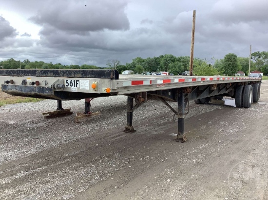 DORSEY 48'X96" ALUMINUM FLATBED TRAILER VIN: 1DTP822BY6055561