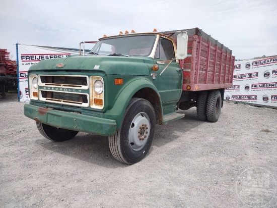 1968 CHEVROLET C50 SINGLE AXLE VIN: CS538F109378