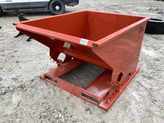 STANDARD DUTY 1.5 CY CAPACITY DUMPING HOPPER