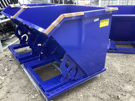 STANDARD DUTY 1 CY CAPACITY DUMPING HOPPER