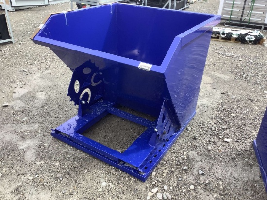 STANDARD DUTY 1 CY CAPACITY DUMPING HOPPER