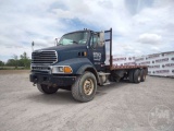 2005 STERLING TRUCK L9500 SERIES TANDEM AXLE REGULAR CAB FLATBED TRUCK VIN: 2FZHAZCV45AN80251