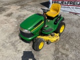2006 JOHN DEERE 145 AUTOMATIC RIDING MOWER SN: GXO145A025284