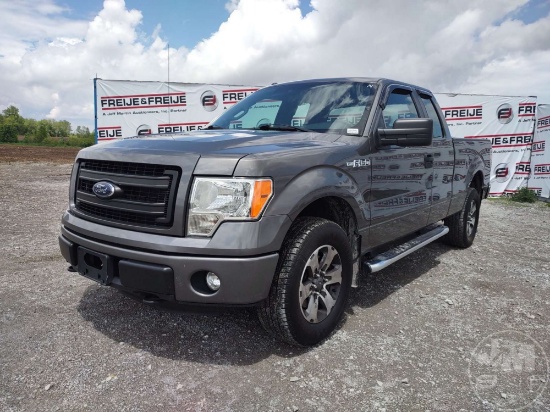 2014 FORD F-150 EXTENDED CAB 4X4 PICKUP VIN: 1FTEX1EM1EFB53929