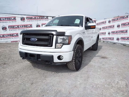 2014 FORD F-150 FX4 CREW CAB 4X4 PICKUP VIN: 1FTFW1EF7EFA52855