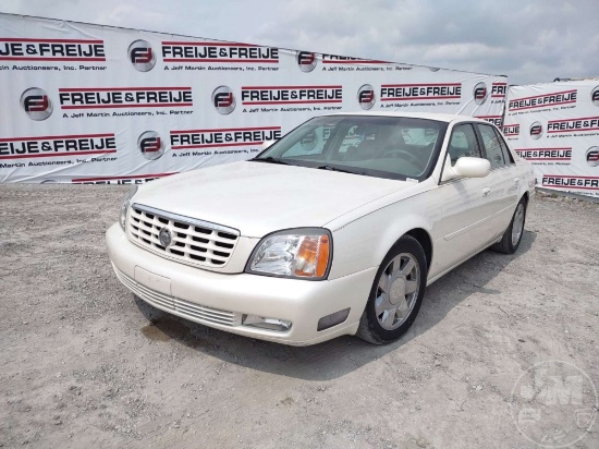 2000 CADILLAC DEVILLE VIN: 1G6KF5793YU258979 FWD