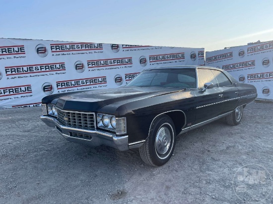 1971 CHEVROLET CAPRICE VIN: 166391D173239 4 DOOR SEDAN