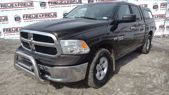 2014 RAM 1500 SLT CREW CAB 4X4 PICKUP VIN: 1C6RR7LT9ES460756