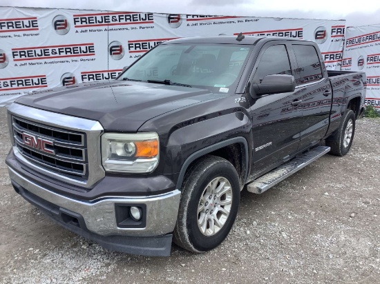 2014 GMC SIERRA CREW CAB 4X4 PICKUP VIN: 3GTU2UEC3EG125972