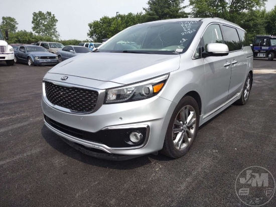 2017 KIA SEDONA VIN: KNDME5C11H6271825