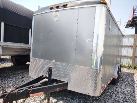 2008 FOREST RIVER CARDINAL TOWABLES UTILITY TRAILER 8'X14' VIN: 5NHUCM62X8N063479