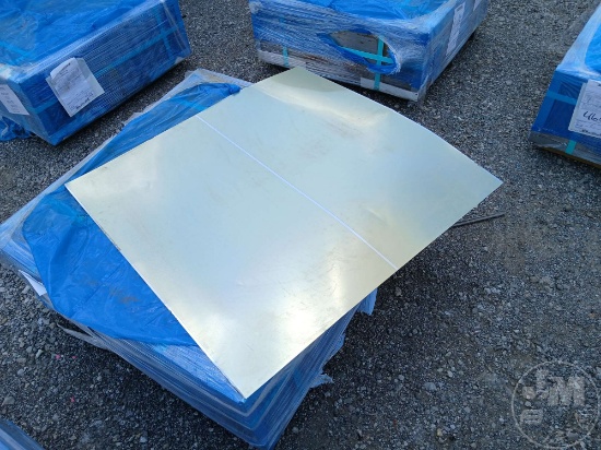 PALLET OF SHEET METAL