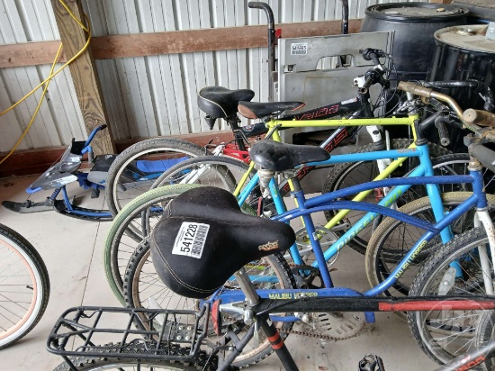 5 BICYCLES