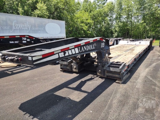 1996 LANDOLL CORPORATION 327C HYDRAULIC RGN LOWBOY TRAILER VIN: 1LH327UJ2T1007922