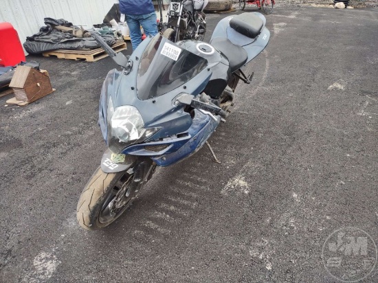 2006 SUZUKI GSX-R750 K6 MOTORCYCLE VIN: JS1GR7KA962109423