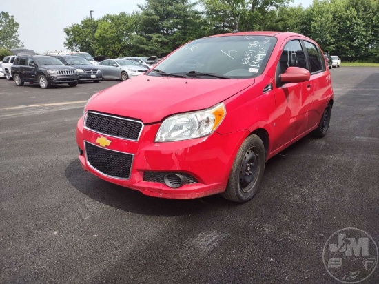 2009 CHEVROLET AVEO VIN: KL1TD66E79B626371 FWD