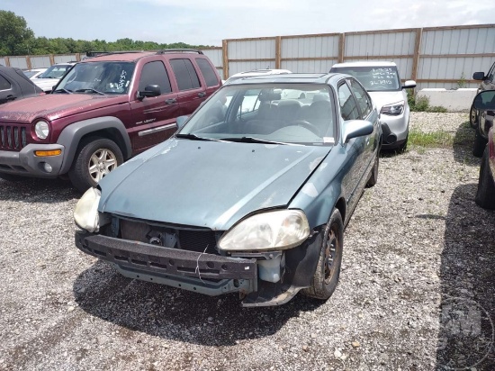 2000 HONDA CIVIC VIN: 2HGEJ8649YH601380