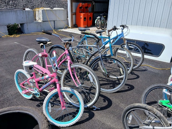 LOT OF 5 BICYCLES