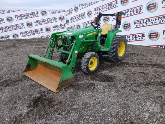 2017 John Deere 3032 4x4 Tractor W/ Loader Sn: 1lv3032evhh109592