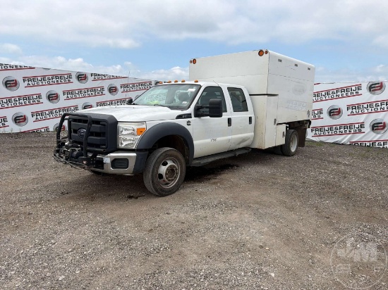 2015 FORD F-550 SINGLE AXLE DUMP TRUCK VIN: 1FD0W5HY2FED69276