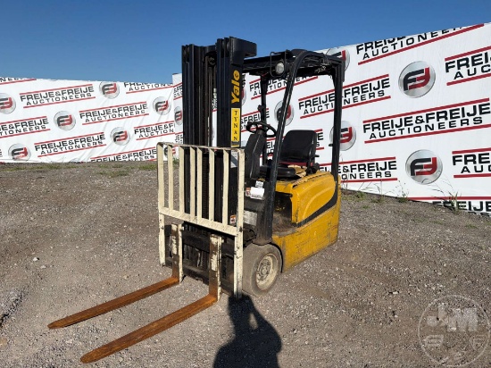 2018 Yale Erp030vtn36te082 Electric Forklift Sn: G807n12408s