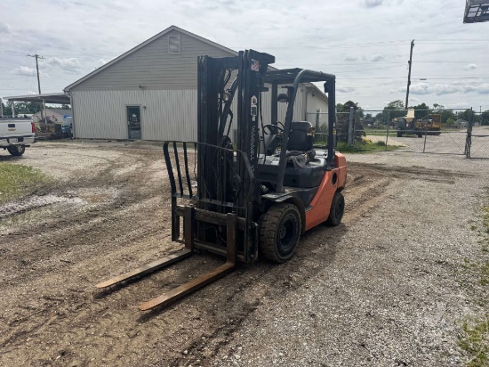 Toyota 8fgu25 4,500 Cushion Tire Forklift Sn: 11280