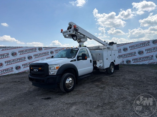 Aerolift 2012 Ford F-550 Articulating & Telescopic Bucket Truck Vin: 1fduf5gy8cea18533