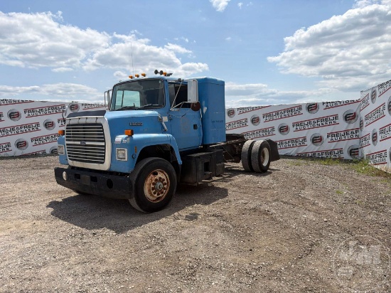 1991 Ford Ln9000 Tandem Axle Truck Tractor Vin: 1fdyr90lxmva11468