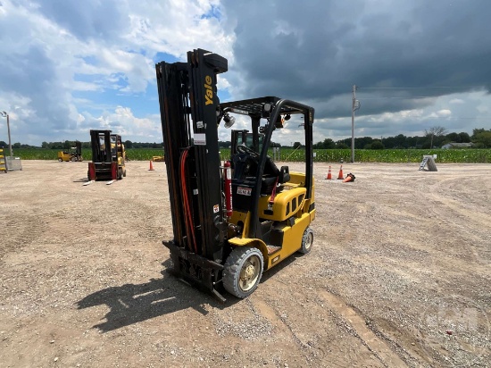 2022 Yale Glc050vxnese094 4500 Cushion Tire Forklift Sn: C910v16567w