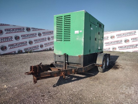 Whisperwatt Dca-70usj 40 Kw Portable Generator Sn: 8300079