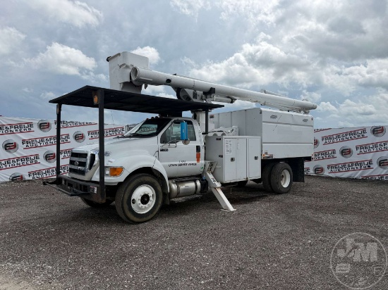 LR760-E70 2015 FORD F-750 BUCKET TRUCK VIN: 3FRXF7FC5FV728276
