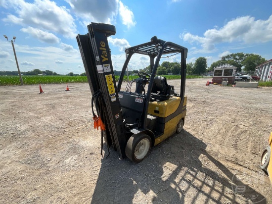 2019 Yale Glc050lx2neae087 4600 Cushion Tire Forklift Sn: B967v03262t