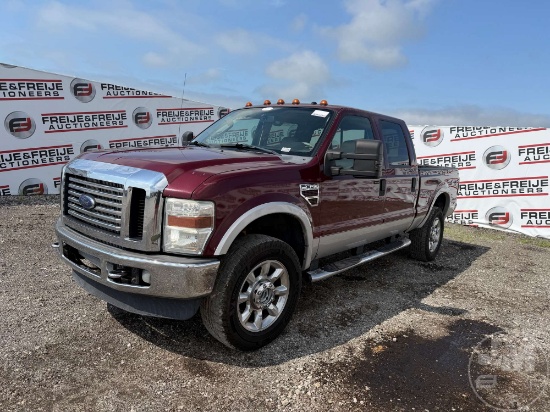 2008 Ford F-350 Lariat Crew Cab 4x4 Pickup Vin: 1ftww31r98ec19822