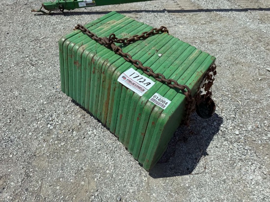 20 John Deere Suitcase Weights