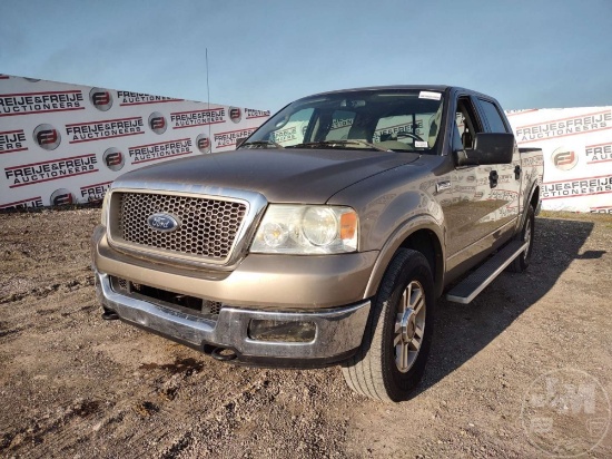 2005 Ford F-150 Crew Cab 4x4 Pickup Vin: 1ftpw14505fa79571